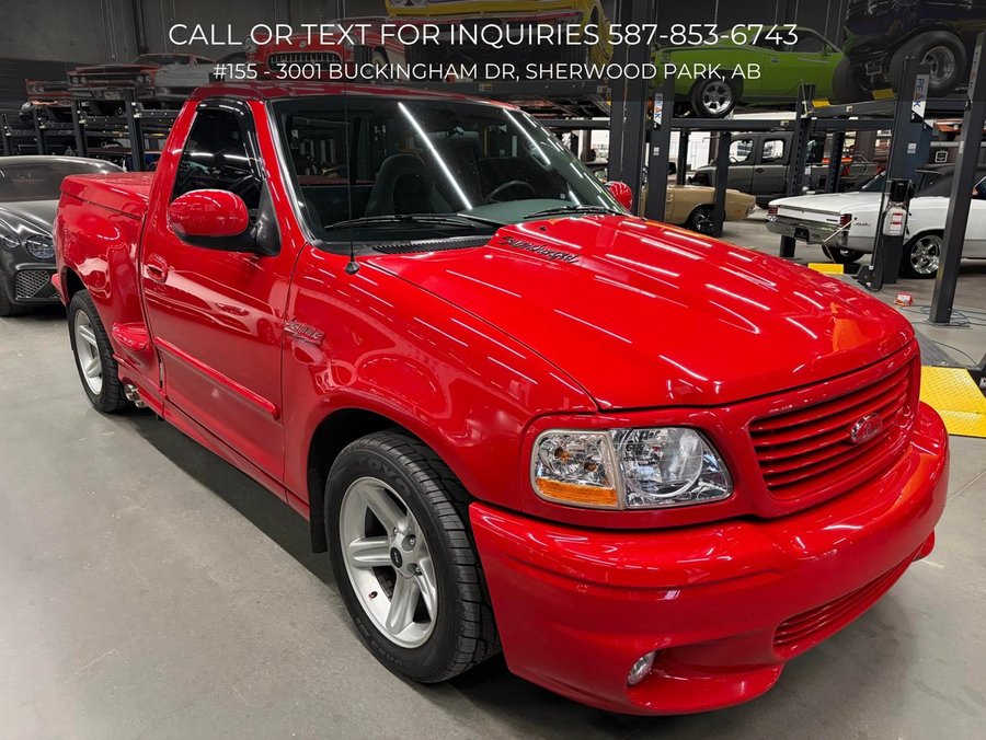 2004 Ford F-150 Heritage Lightning | Low Mileage | Paint Match Tonneau Cover | Remote Starter Red