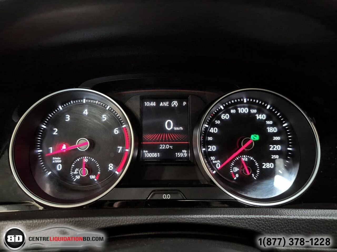 Volkswagen Golf GTI Autobahn transmission automatique | BD0380 2019 Noir Granby - photo #18