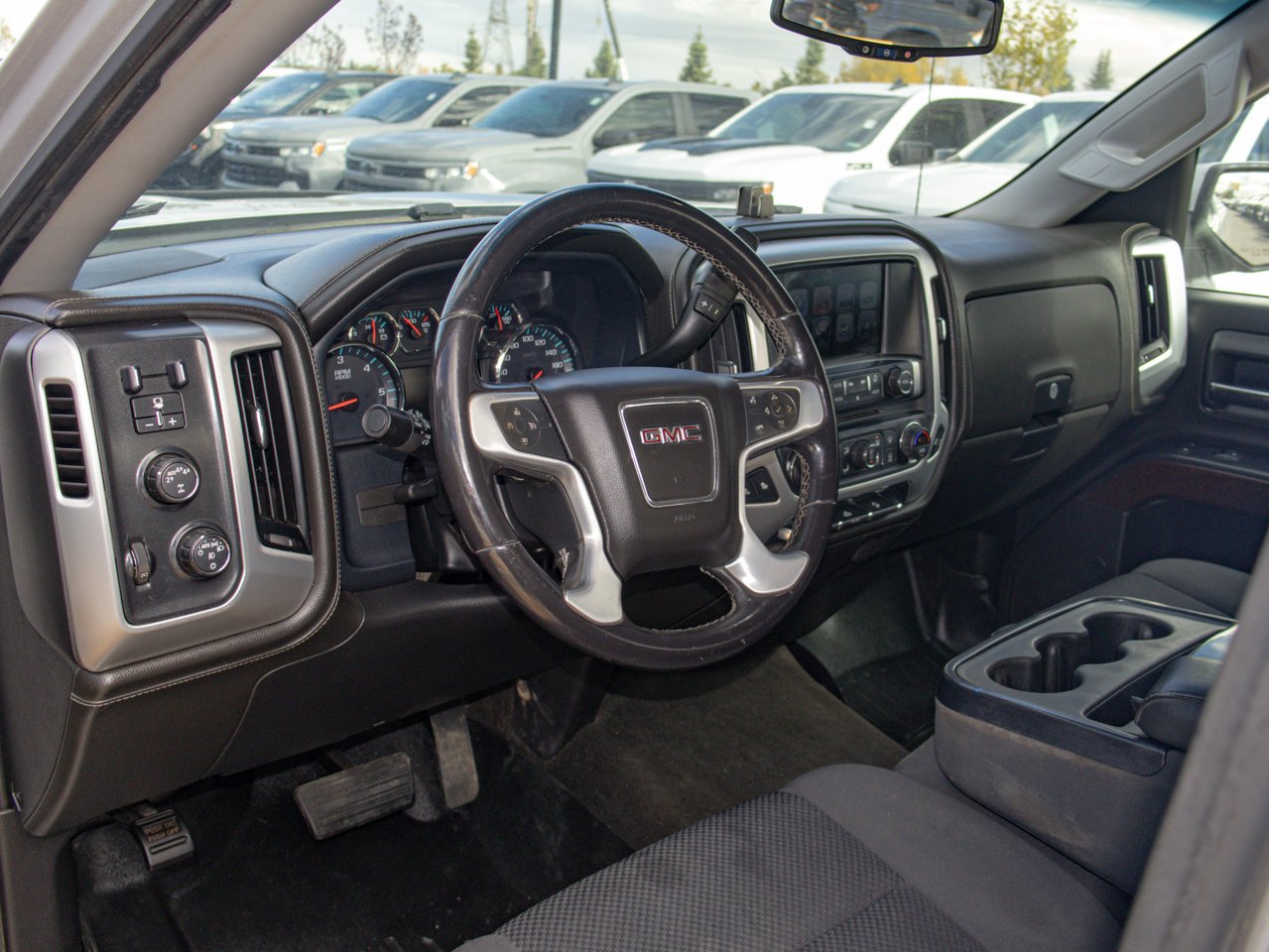 2018 GMC Sierra 1500 4WD Double Cab 143.5 SLE Grey Sherwood Park - photo #20