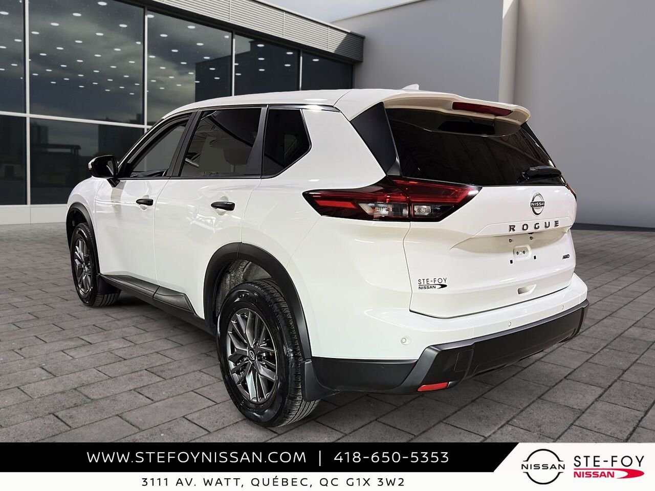 2024 Nissan ROGUE S TRACTION INTEGRALE White Ste-Foy - photo #3