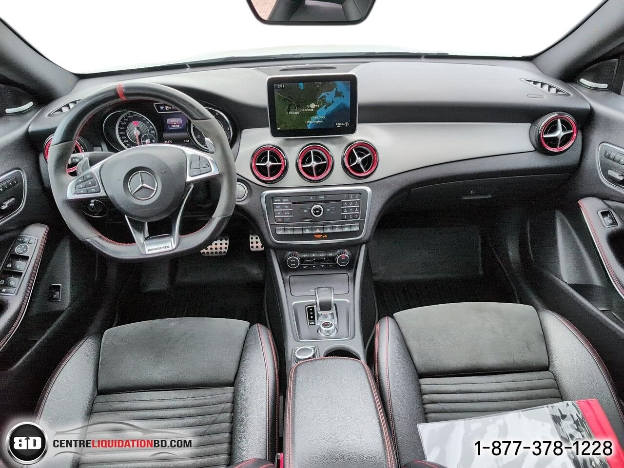 Mercedes-Benz CLA CLA 45 AMG berline 4 portes 4MATIC | BD0415 2016 Argent Granby - photo #16