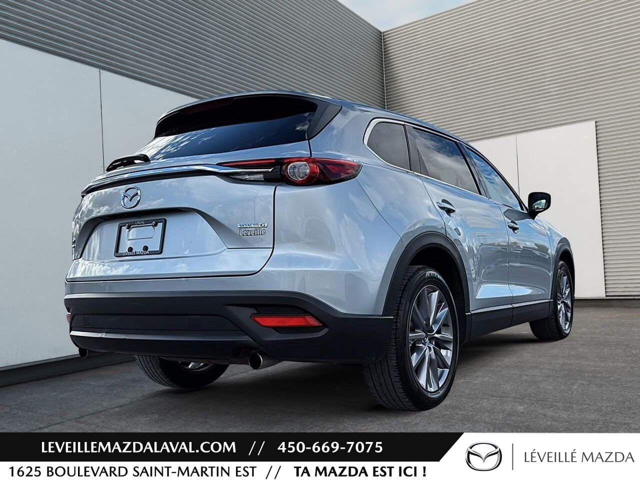 2023 Mazda CX-9 GS luxe TI Silver Laval - photo #4