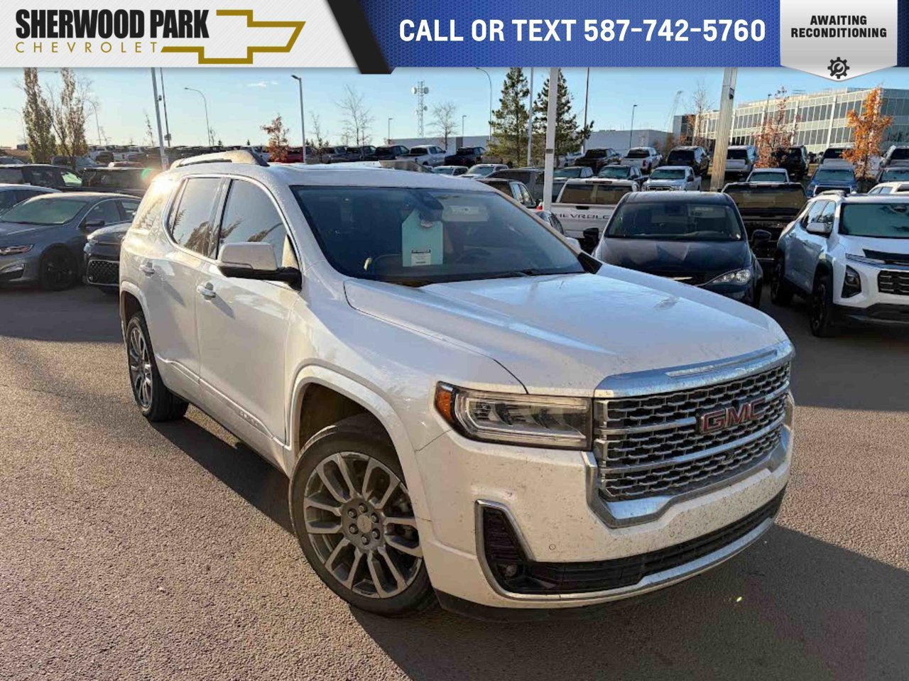 2023 GMC Acadia AWD 4dr Denali White Sherwood Park - photo #0