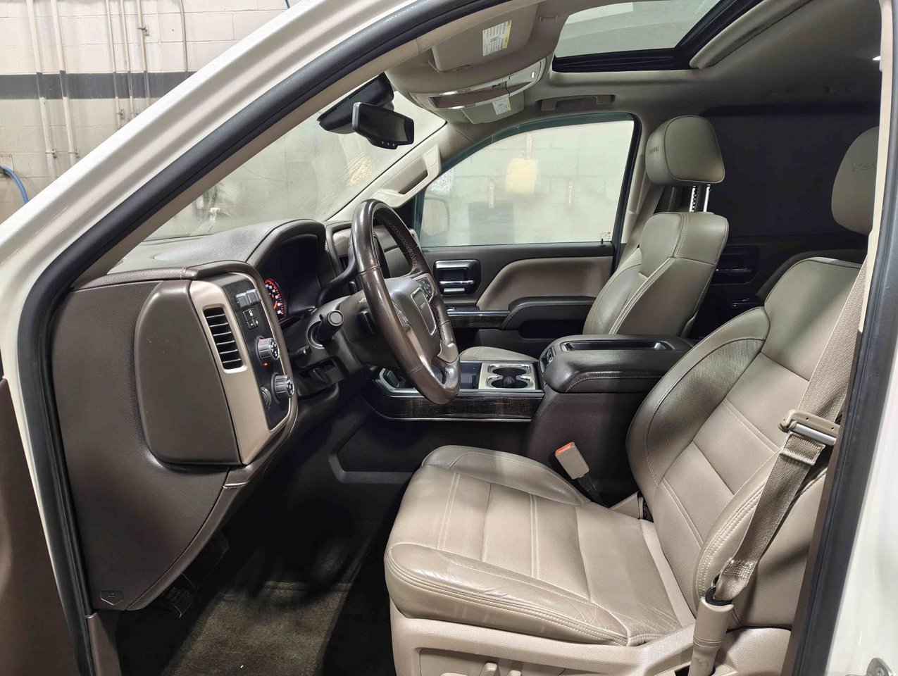 2014 GMC Sierra 1500 4WD Crew Cab Short Box Denali White Sherwood Park - photo #7