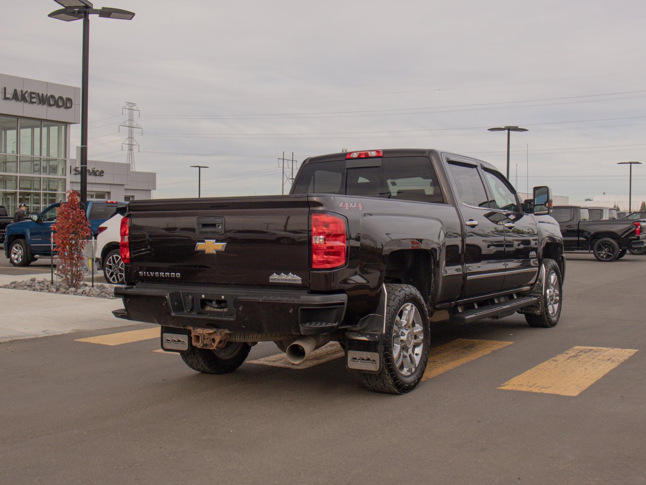 2018 Chevrolet Silverado 2500HD 4WD Crew Cab 153 High Country Havana Metallic Sherwood Park - photo #9