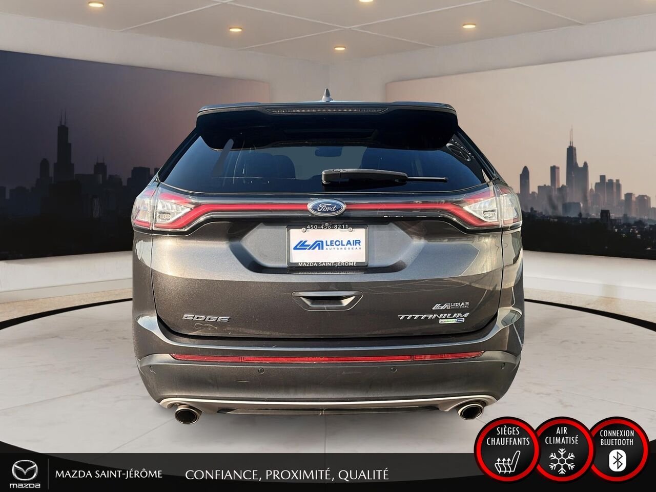 Ford Edge 2018 Gris Ste-Agathe des Monts - photo #6