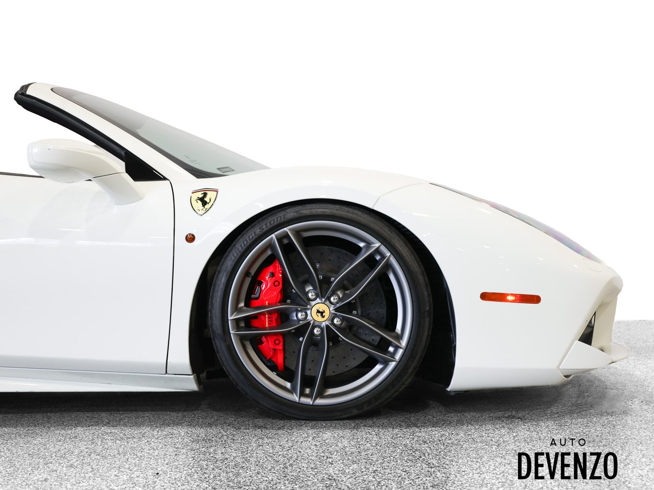 2018 Ferrari 488 White Saint-Eustache - photo #3