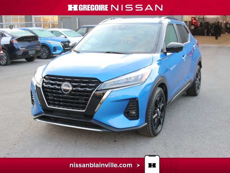 2023 Nissan Kicks SR AUTO A/C GR ELECT MAGS CAM BLUETOOTH Blue