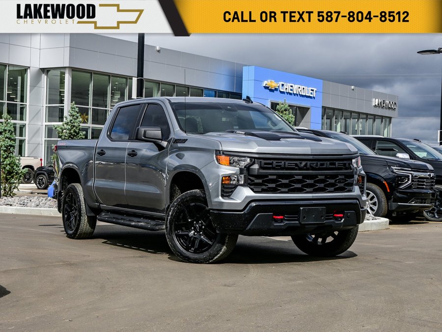 2024 Chevrolet Silverado 1500 Custom Trail Boss 3.0L Duramax | Cruise Control Grey