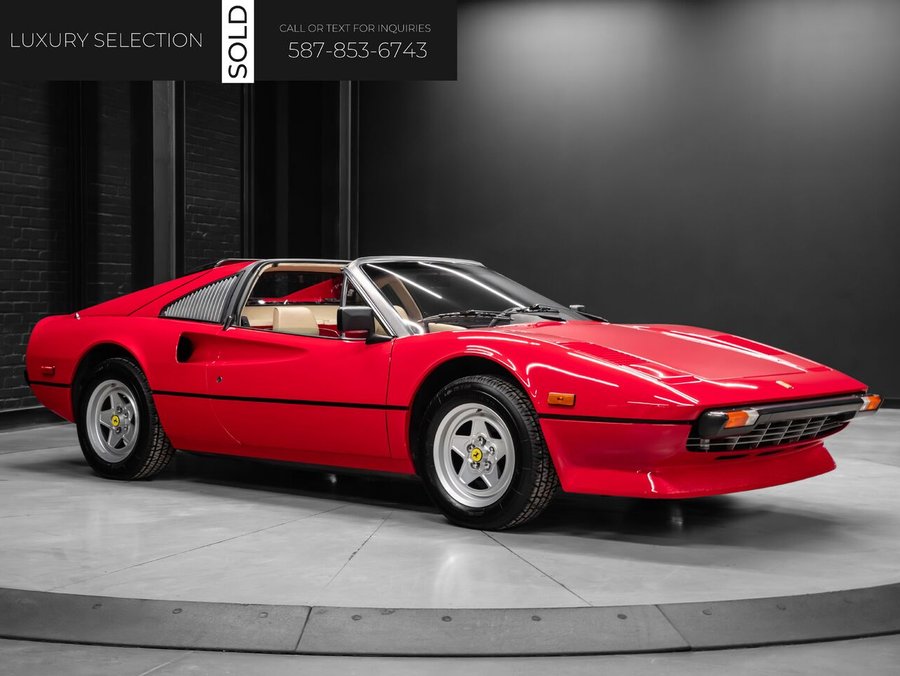 1982 Ferrari 308 GTSi 1982 Red