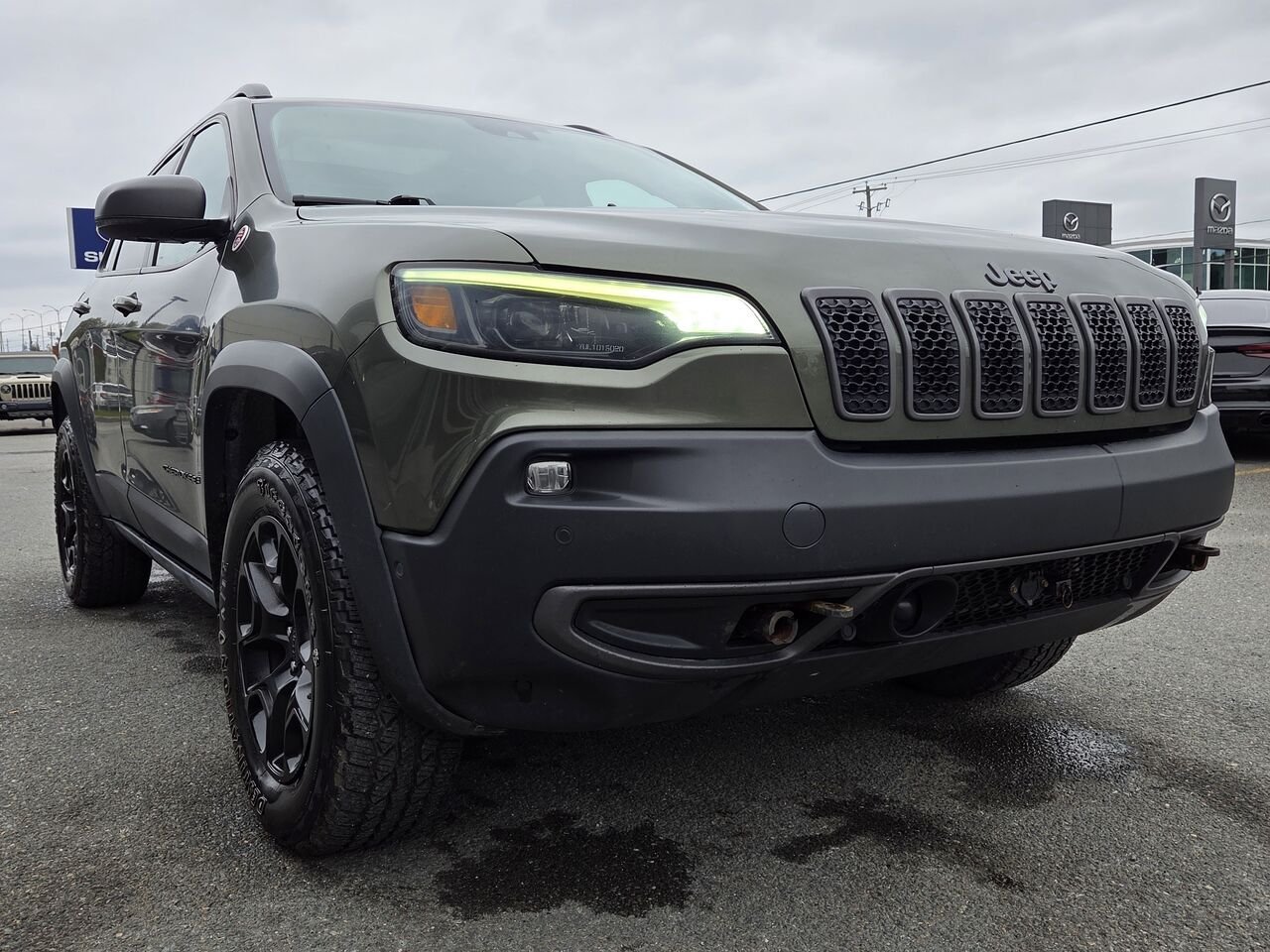 Jeep Cherokee Trailhawk 4x4 2021 Vert Granby - photo #8
