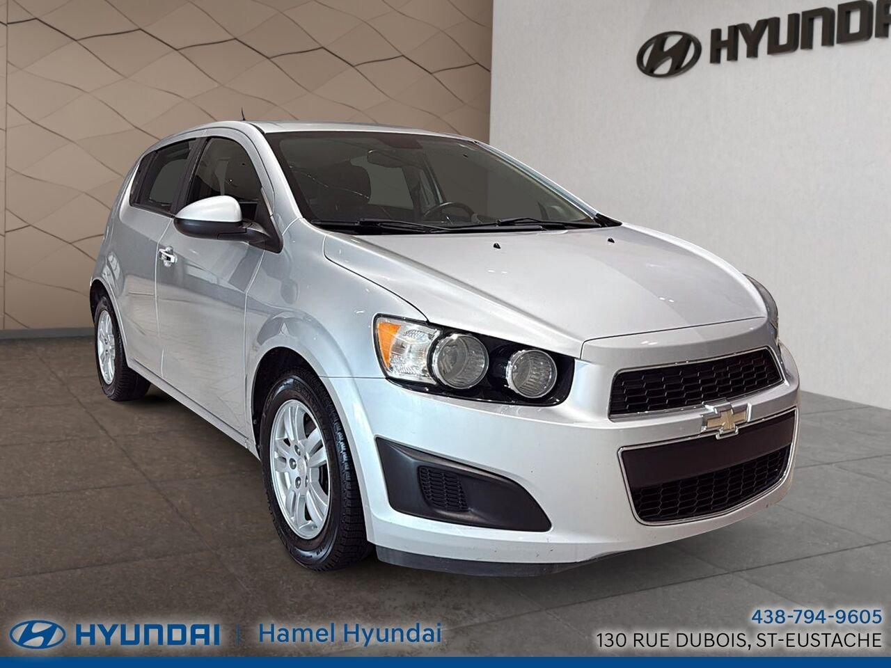 2013 Chevrolet Sonic Silver Saint-Eustache - photo #0
