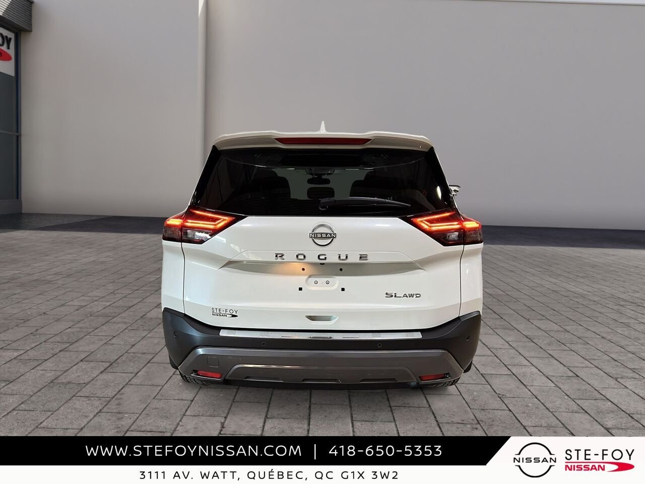 Nissan Rogue SL TI 2023 Blanc Ste-Foy - photo #2