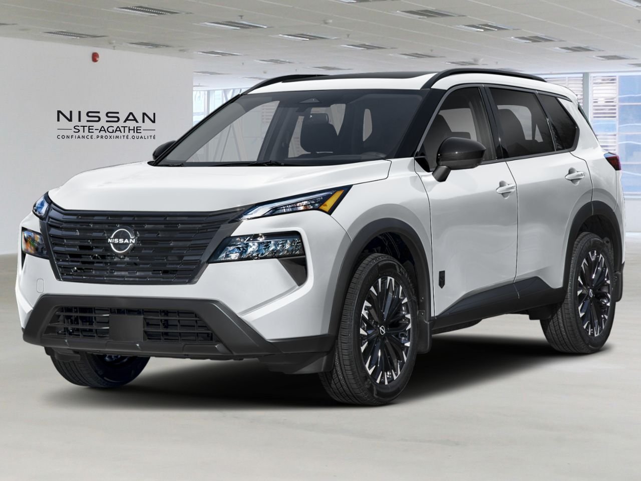 Nissan Rogue 2026 Blanc Everest nacré triple couche Ste-Agathe des Monts - photo #0