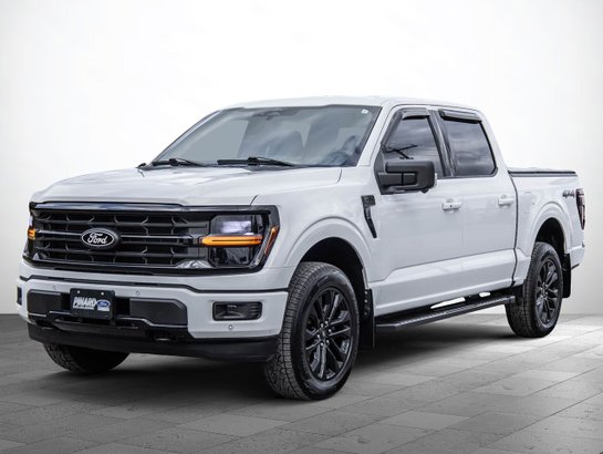 2025 Ford F-150 XLT SUPER CREW V6 2.7 4X4 BLACK PACK PLUS 302 A GPS White