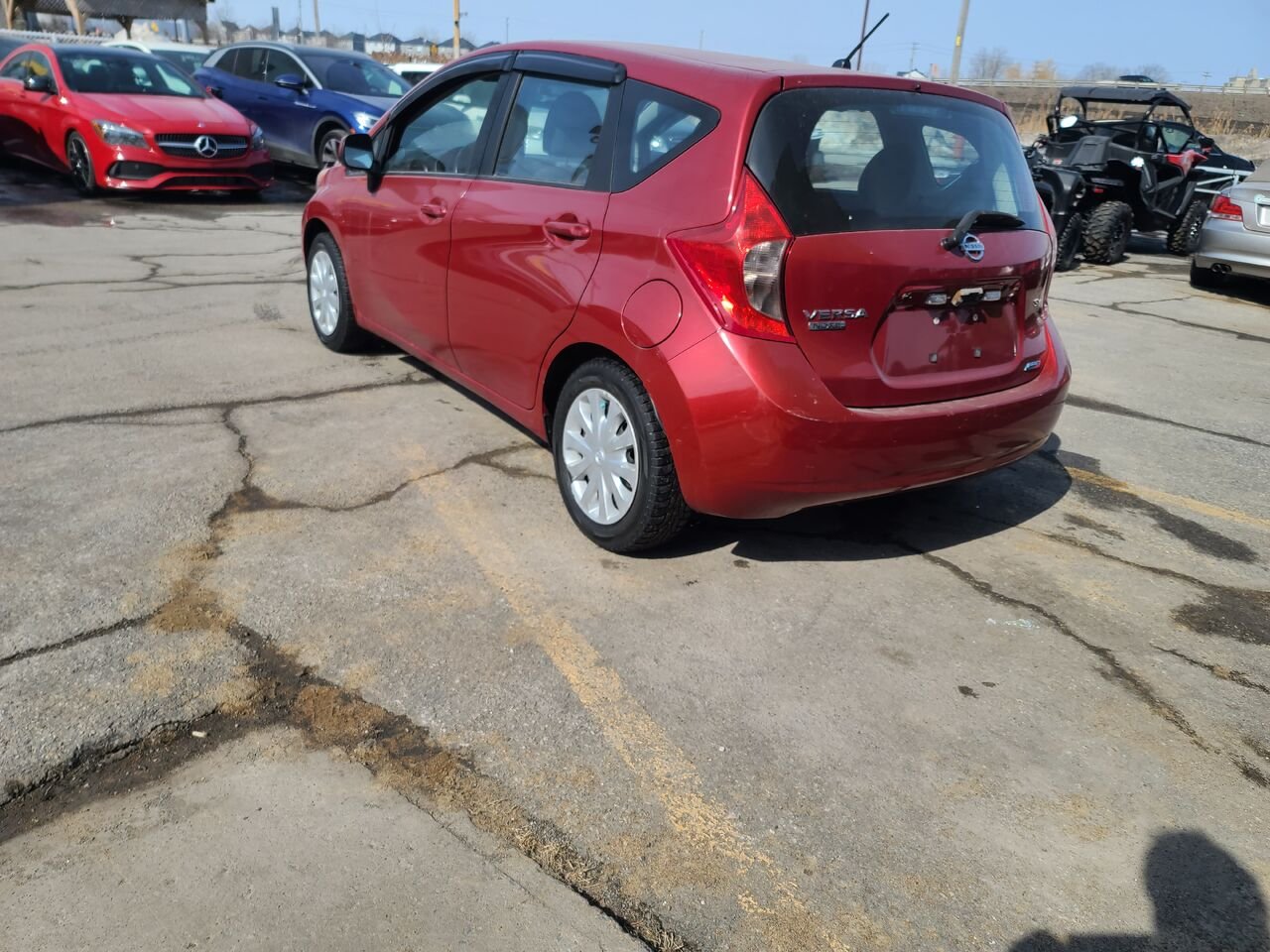 Nissan Versa Note 2014 Rouge Longueuil, - photo #3