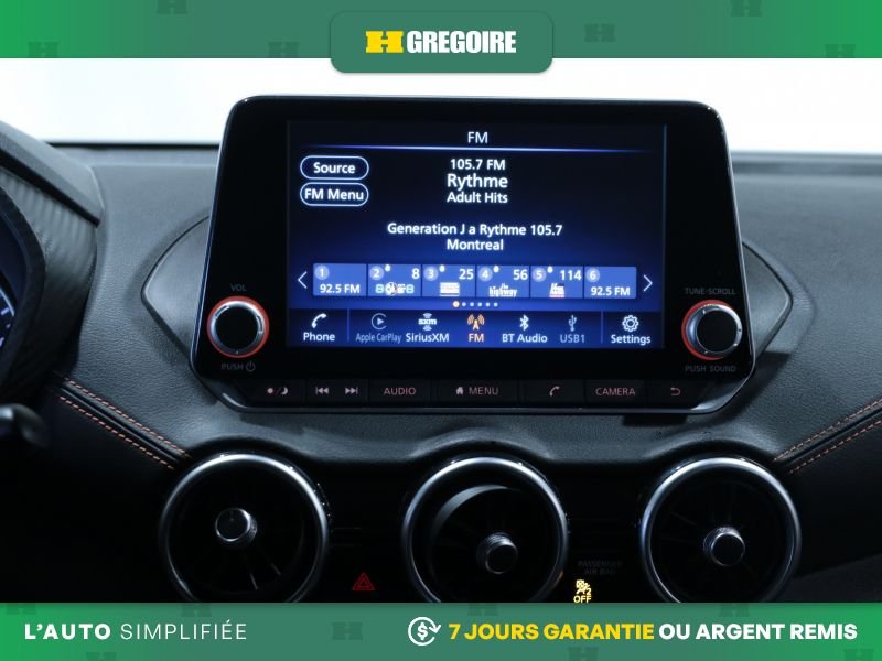 Nissan Sentra 822227 | SR AUTO AC CUIR TOIT MAGS CAM RECULE BLUETOOTH 2023 Orange Laval - photo #20