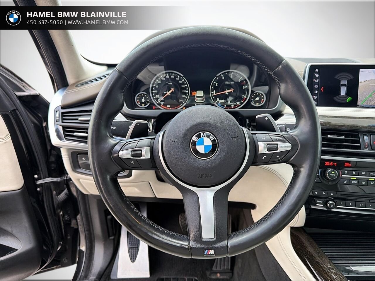 BMW X5 xDrive35i véhicule d'activités sportives 2018 Noir Blainville - photo #11