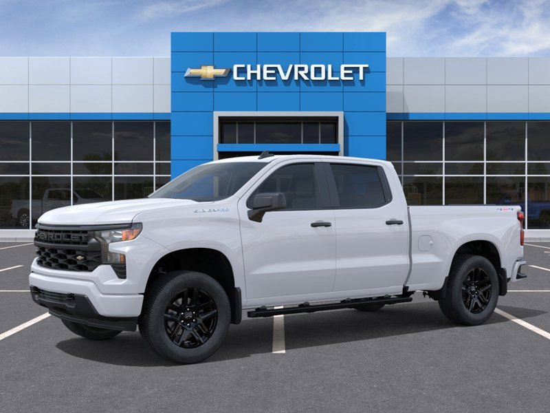 CHEVROLET Silverado 1500 Custom cabine multiplace 4RM 157 po 2026 BLANC SOMMET Gatineau - photo #1