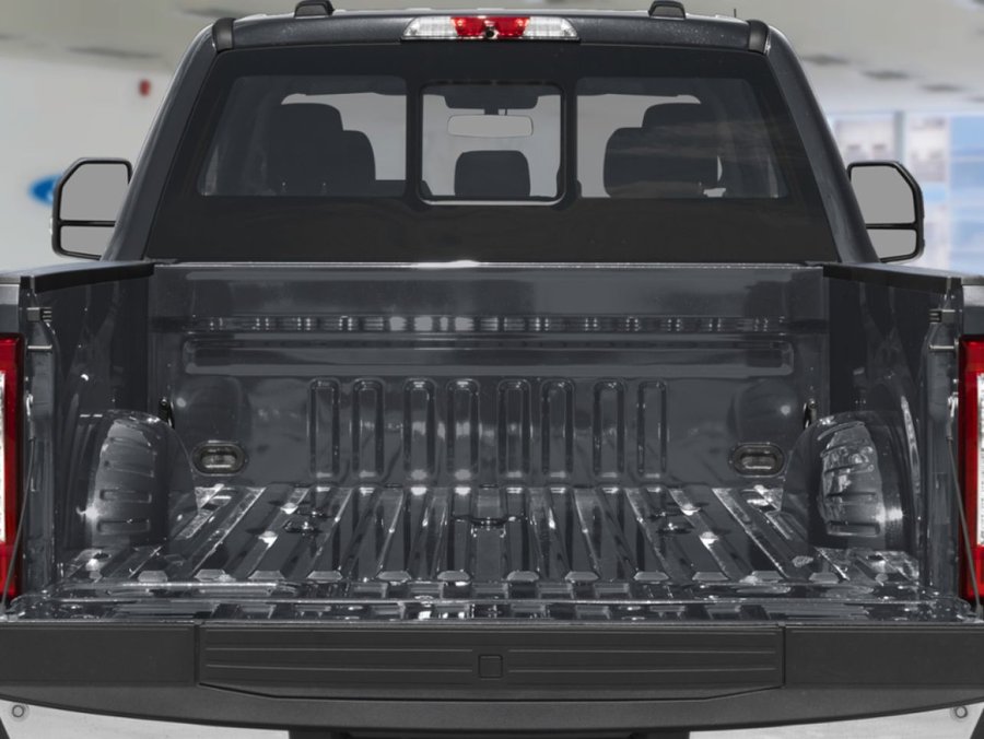 Ford Super Duty F-250 SRW LARIAT cabine 6 places 4RM caisse de 8 pi 2027 Gris carbonisé métallisé
