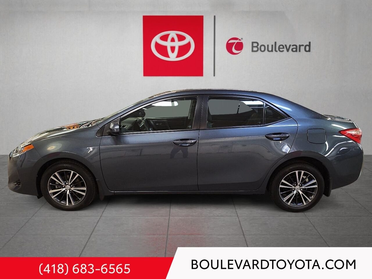 Toyota Corolla 100320A-40 | LE, GROUPE AMÉLIORÉ 2017 Gris Québec - photo #5