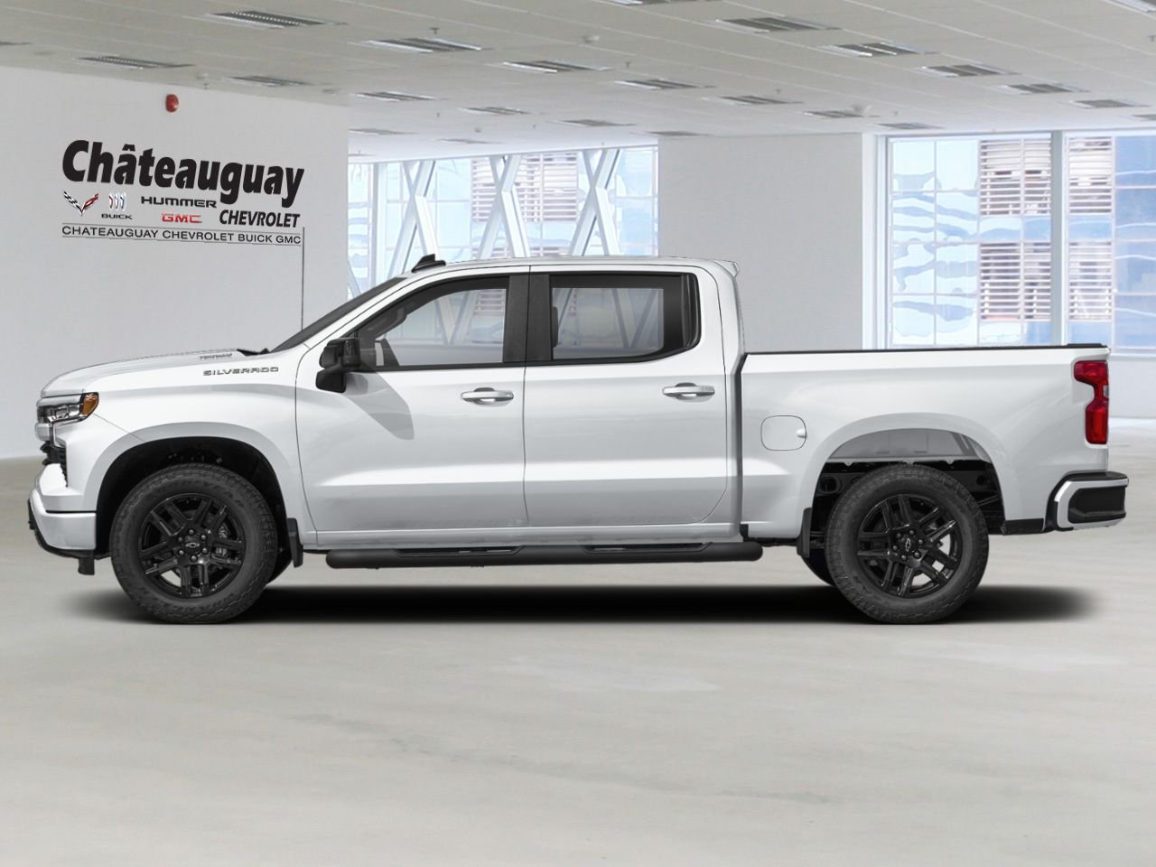 2026 CHEVROLET Silverado 1500 K1500 SILVERADO CREW CAB RST STD/BOX (1SP) TK Summit White Châteauguay - photo #2