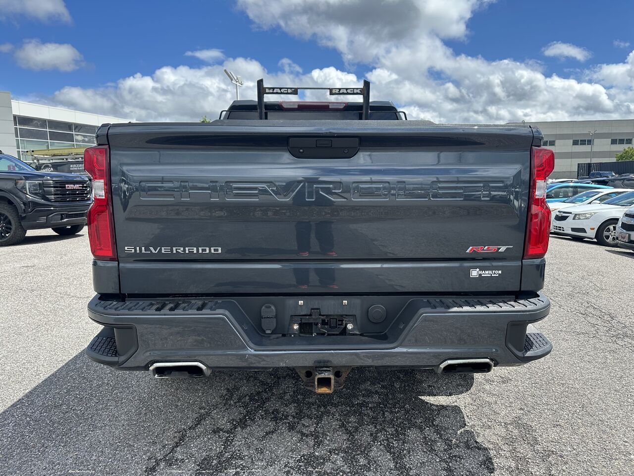 CHEVROLET SILVERADO K1500 RST RST cabine multiplace 4RM 157 po 2019 Bleu Gatineau - photo #16