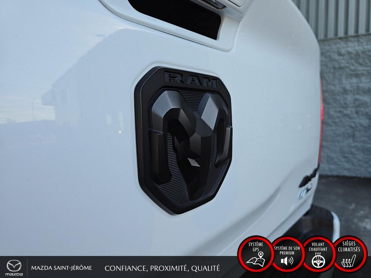 Ram 1500 Sport | caisse de 5 pi 7 po | CUIR | 4X4 | 2022 Blanc Saint-Jérôme - photo #7