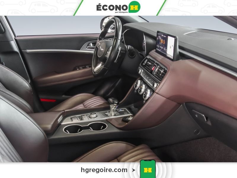 Genesis G70 821117 | 3.3T Advanced AWD CUIR TOIT OUVRANT CAMÉRA MAGS 2022 Blanc Laval - photo #27