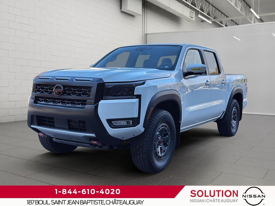 NISSAN Frontier FRONTIER CREW CAB PRO-4X LUXE SWB 2026 Blanc glacier