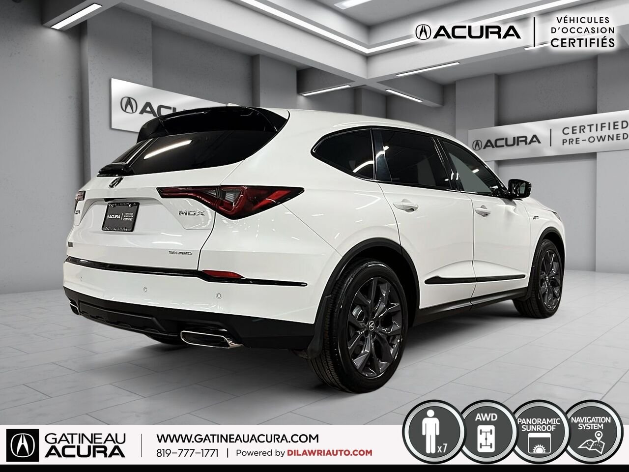 2023 Acura MDX A-Spec SH-AWD White Ottawa & Gatineau - photo #15