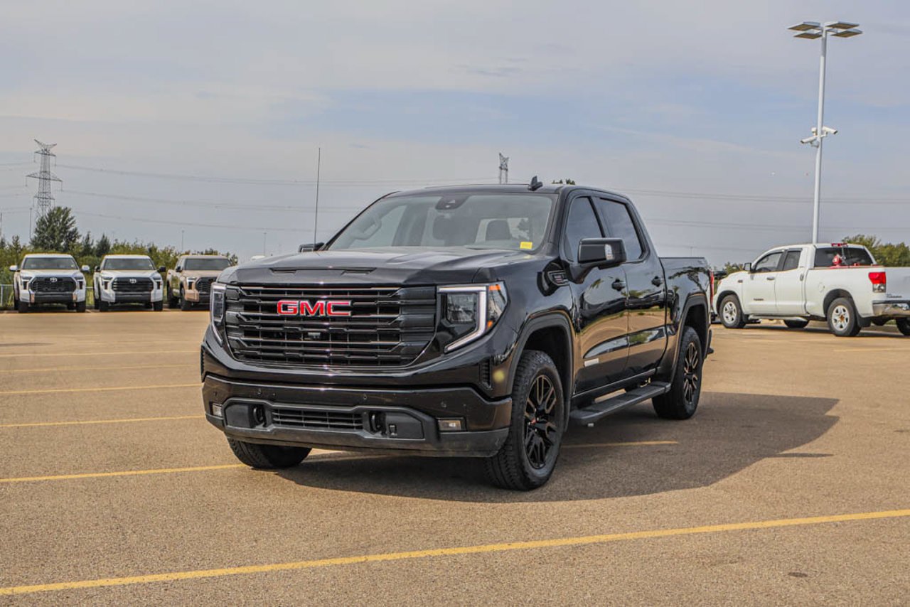 2026 GMC Sierra 1500 4WD Crew Cab 147 Elevation Black Sherwood Park - photo #3