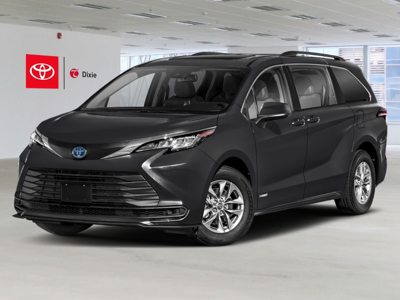 2023 Toyota Sienna HYBRID LE AWD / HEATED SEATS / TOYOTA SAFETY SENSE / CARPLAY AND ANDROID AUTO Black Mississauga - photo #0