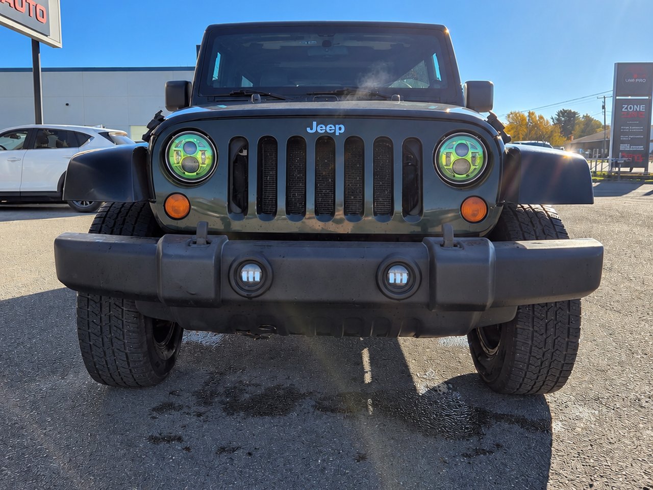 2011 Jeep Wrangler Unlimited Green Granby - photo #9