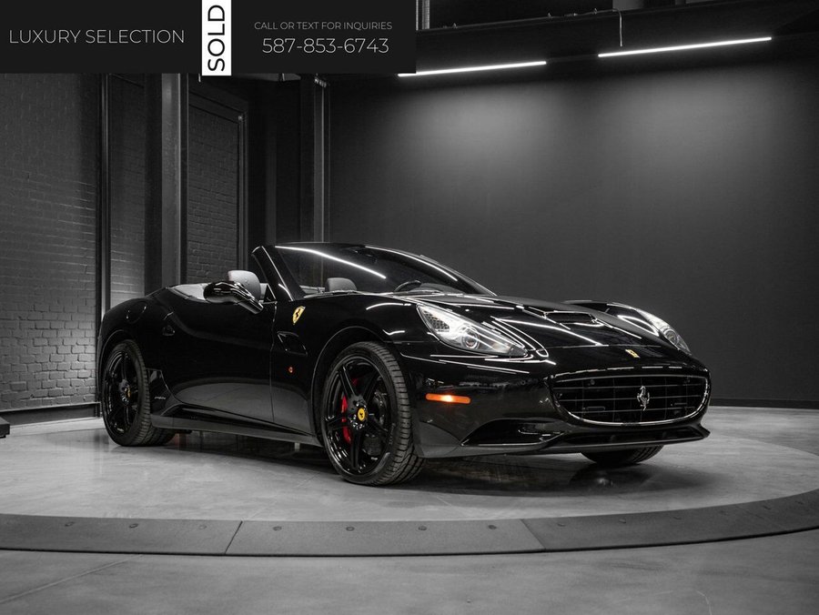 2010 Ferrari California 2010 Black