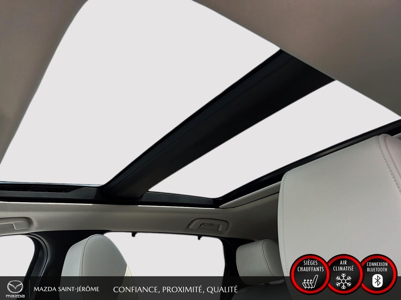 Mazda CX-90 hybride léger Signature | TOIT OUVRANT | CAMÉRA 360 | 2025 Rouge Saint-Jérôme - photo #18