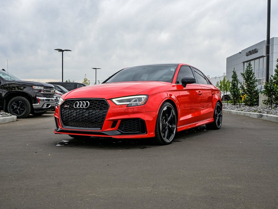 2018 Audi RS 3 Sedan 2.5T Quattro 2.5L Automatic | Power Sunroof Catalunya Red Metallic