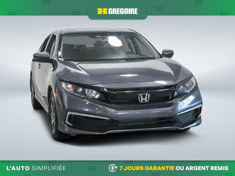 Honda Civic 822264 | EX GR ELECT BLUETOOTH CAM RECUL A/C TOIT OUVRANT 2020 Gris Laval - photo #0