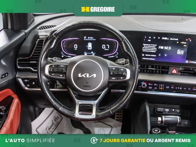 Kia Sportage 821778 | EX Premium AWD AUTO A/C MAGS CUIR TOIT NAV CAM REC 2023 Gris Laval - photo #24