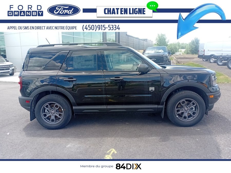Ford BRONCO SPORT Big Bend 4x4 2024 Noir