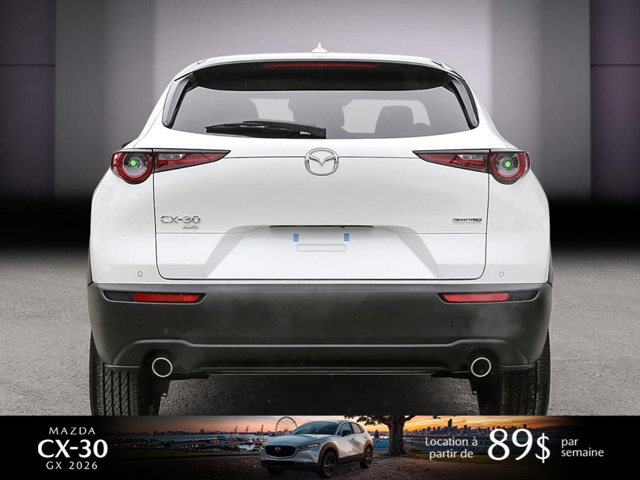 2026 Mazda CX-30 3MVDMBCL6TM241441 Snowflake White Pearl Mirabel - photo #4