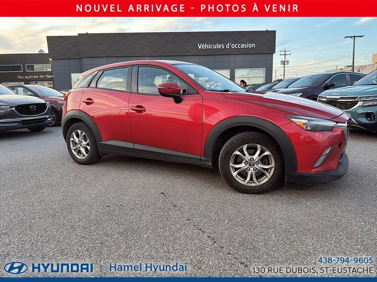 Mazda CX-3 2018 Rouge Saint-Eustache - photo #0