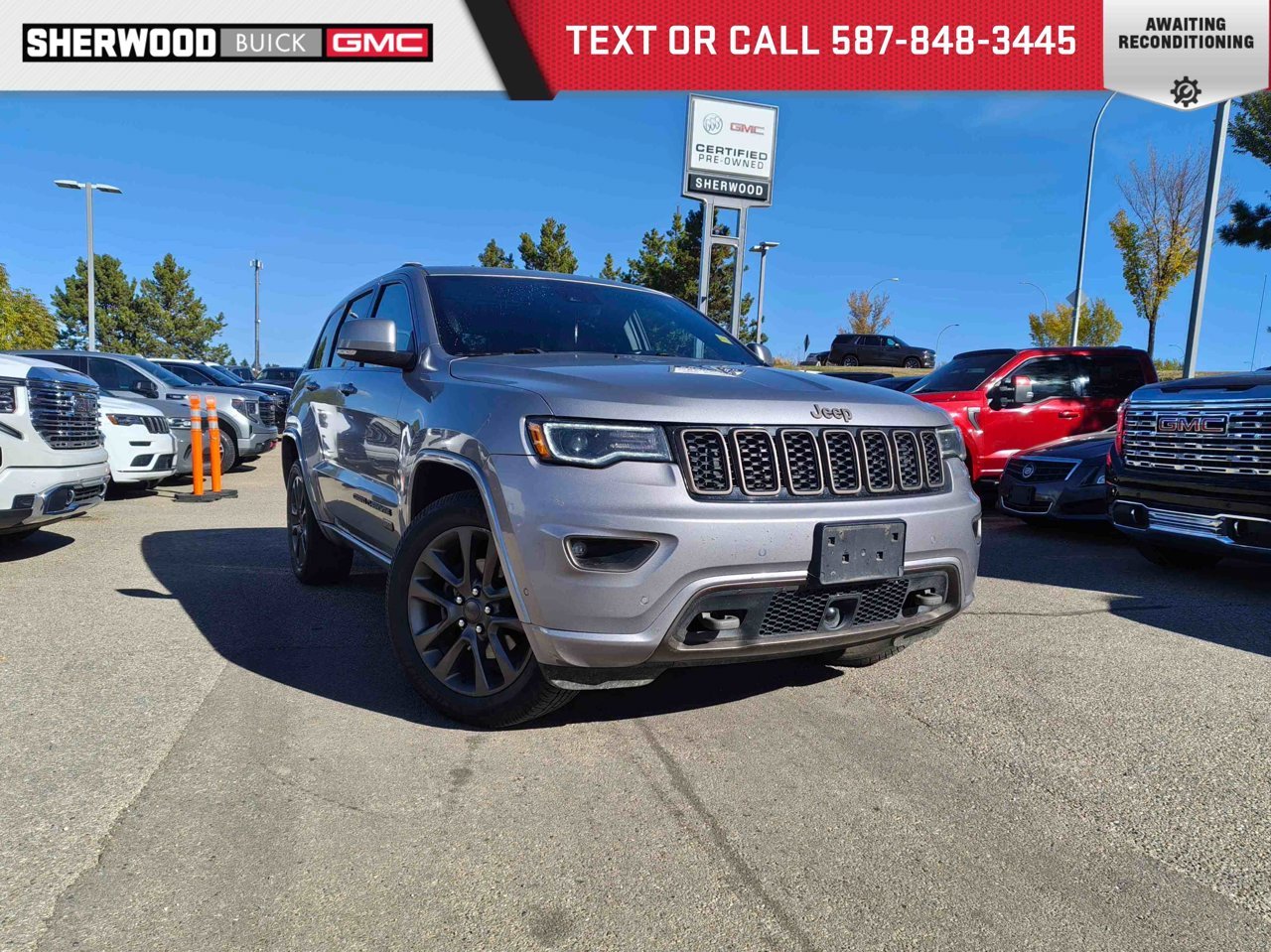 2017 Jeep Grand Cherokee 4WD 4dr Limited 75th Anniversary *Ltd Avail* Grey Sherwood Park - photo #0