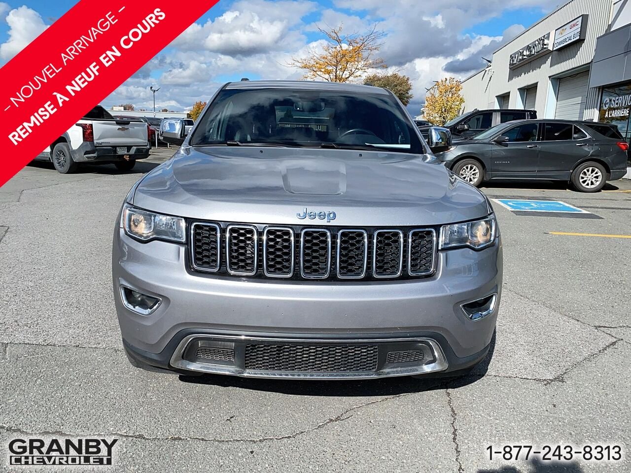 2018 Jeep Grand Cherokee Limited 4x4 | G3889 Silver Granby - photo #1