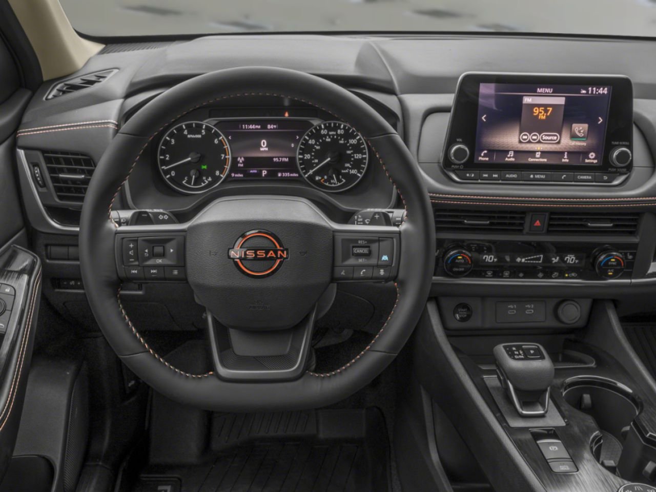 Nissan Rogue C6R844 | Rock Creek 2026 Blanc Everest triple couche deux tons Laval - photo #8