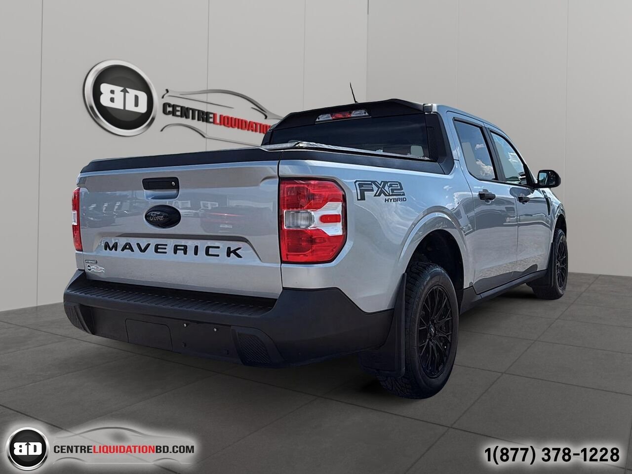 Ford Maverick XLT FX2 HYBRID | BD0302 2023 Gris Granby - photo #5