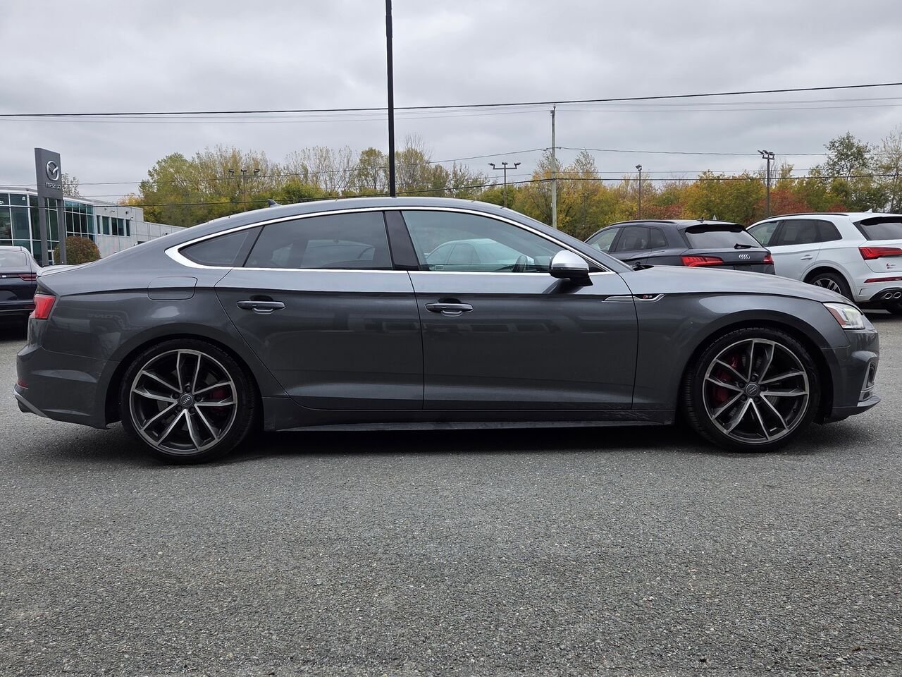 Audi S5 Sportback Technik 2018 Gris Granby - photo #7