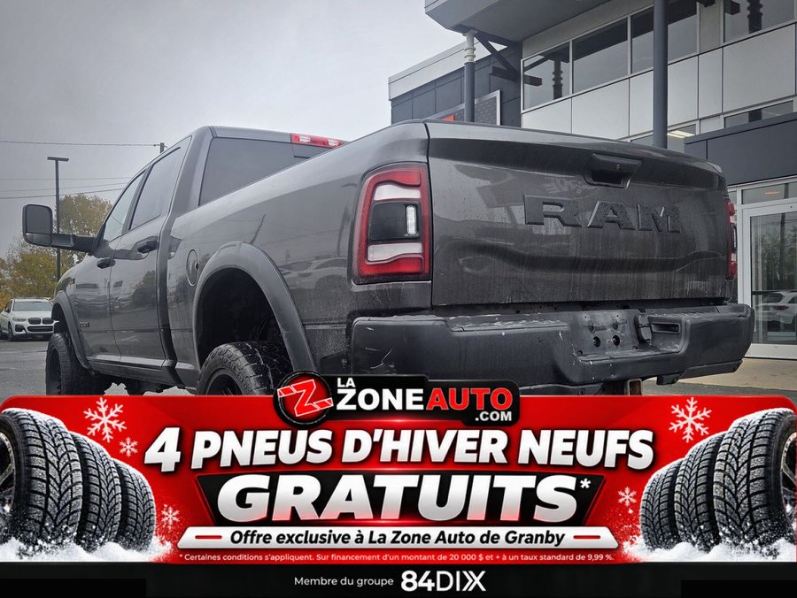 2020 Ram 2500 Powerwagon MOTEUR V8 6.4L + 6 PASSAGERS + AWD Silver