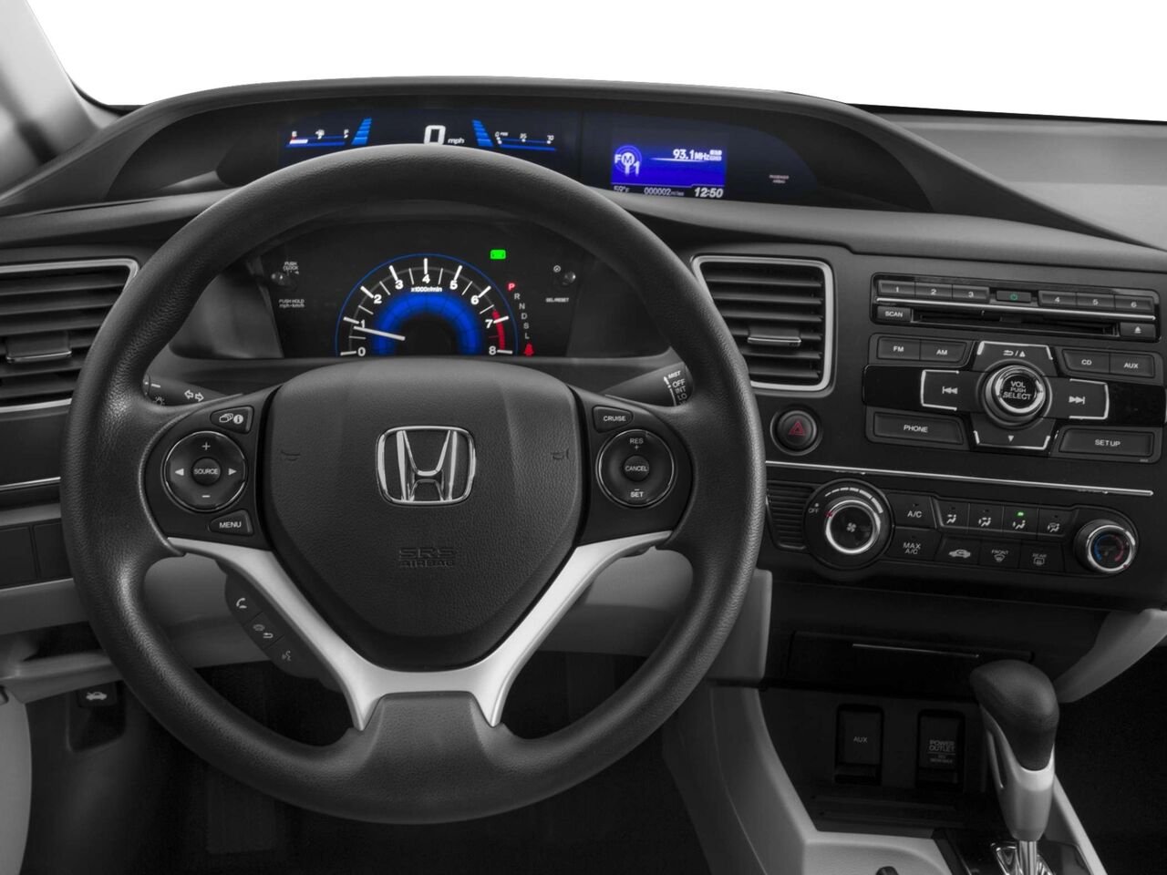 Honda Civic LX 2015 Bleu Gatineau - photo #3