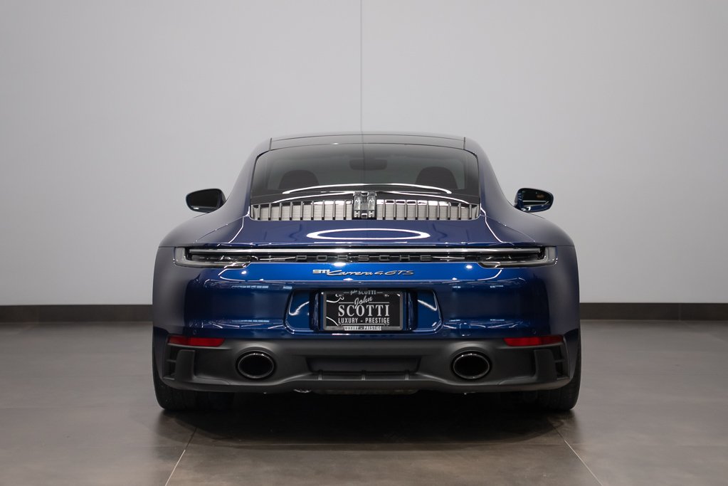 Porsche 911 Carrera 4 GTS Coupe 2023 Bleu Kirkland - photo #4